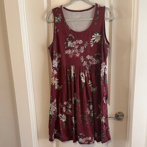 Floral Sleeveless Dress